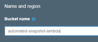 Amazon RDS - Serverless Automated Snapshot - 12