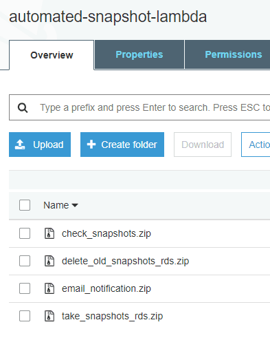 Amazon RDS - Serverless Automated Snapshot - 18