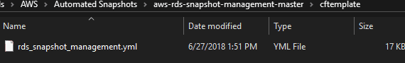 Amazon RDS - Serverless Automated Snapshot - 25