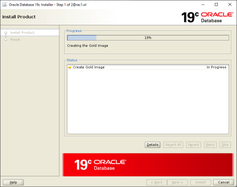 Cloning 19c Oracle Home Screenshot