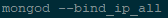 MongoDB WARNING This Server is bound to localhost - screenshot 3