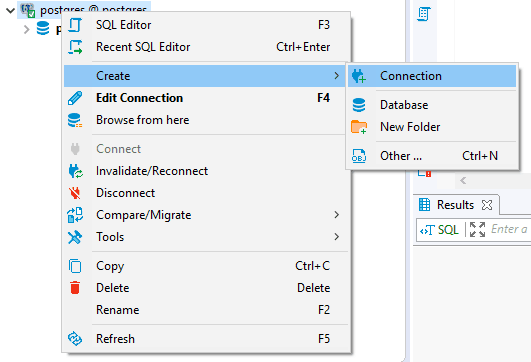create csv connection