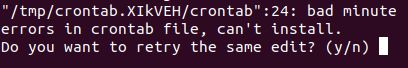 error message prompts