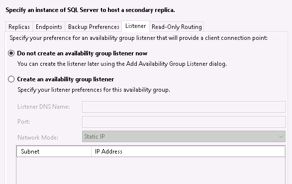 listener tab